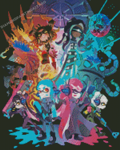 Splatoon 3 Poster Diamond Painting