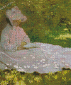 Springtime By Monet Diamond Painting