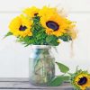 Sunflowers In Jar Art Diamond Paintings