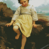 Sur Le Rocher William Bouguereau Diamond Painting