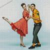 Swing Dancing Diamond Painting