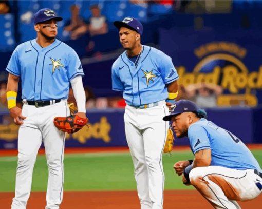 Tampa Bay Rays Players Diamond Painting