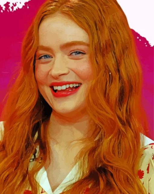 The Actress Sadie Sink Diamond Paintings