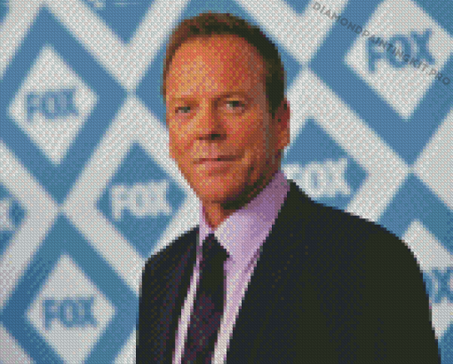 The British Actor Kiefer Sutherland Diamond Painting