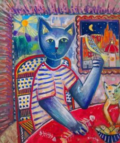 The Cats Lunch Art Diamond Paintings