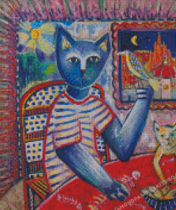 The Cats Lunch Art Diamond Paintings