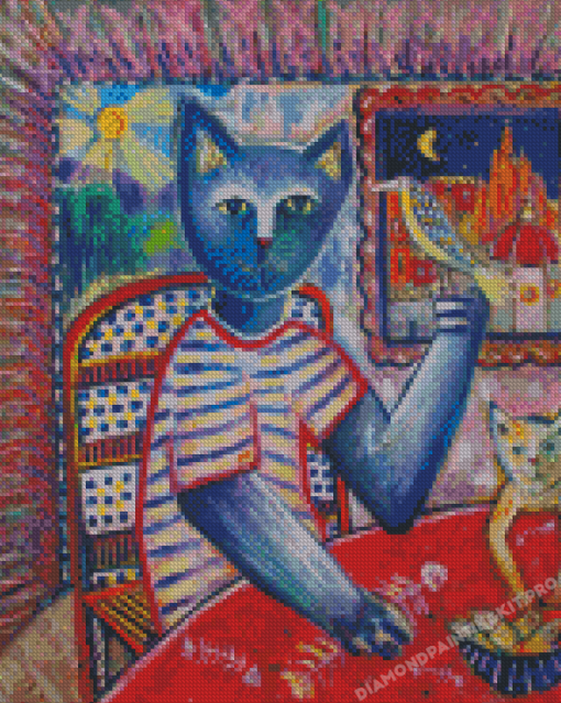 The Cats Lunch Art Diamond Paintings