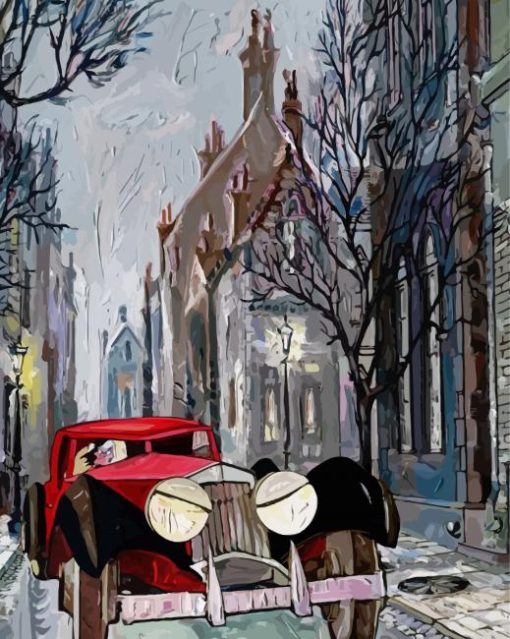 The Cruella Car Diamond Painting