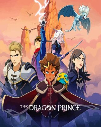 The Dragon Prince Poster Diamond Painting