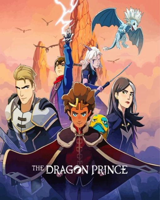 The Dragon Prince Poster Diamond Painting