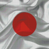 The Japan Flag Diamond Painting