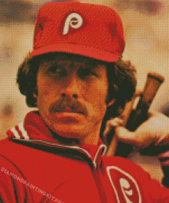The Player Mike Schmidt Diamond Painting