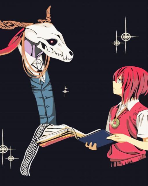 The Ancient Magus Bride Characters Art Diamond Painting