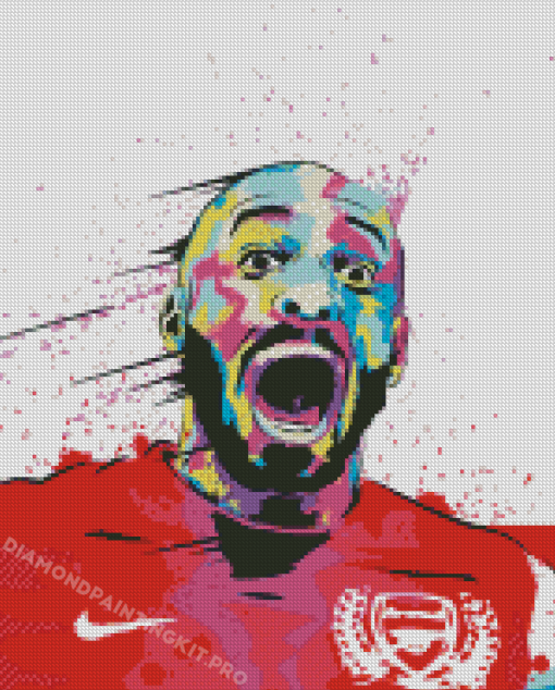 Thierry Henry Art Diamond Painting