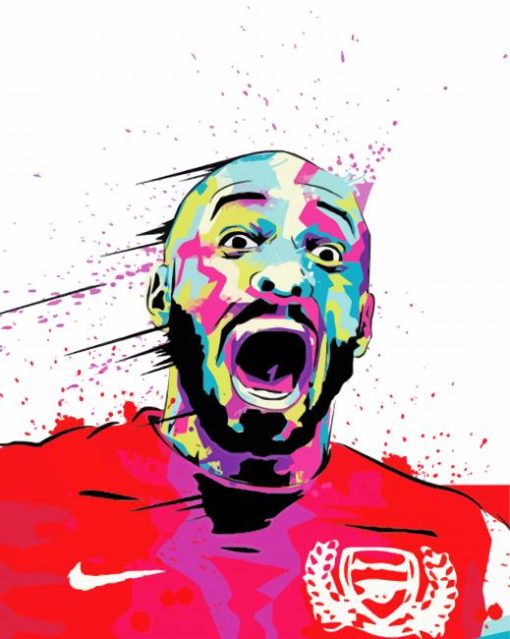 Thierry Henry Art Diamond Painting