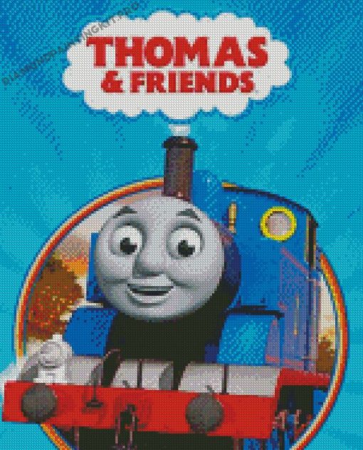 Thomas The Tank Diamond Painting