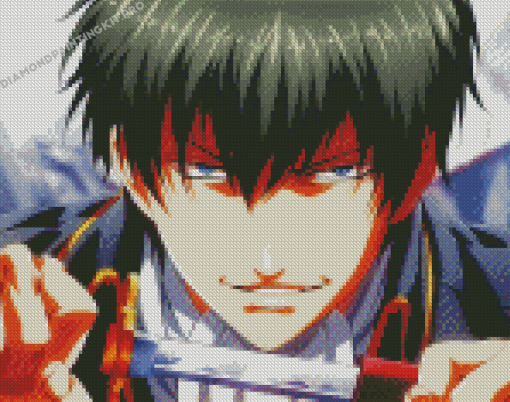 Toshiro Hijikata Gintama Anime Diamond Painting