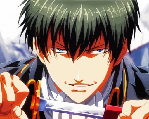 Toshiro Hijikata Gintama Anime Diamond Painting