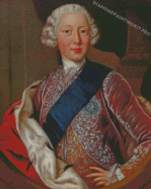 UK King George III Portairt Diamond Painting