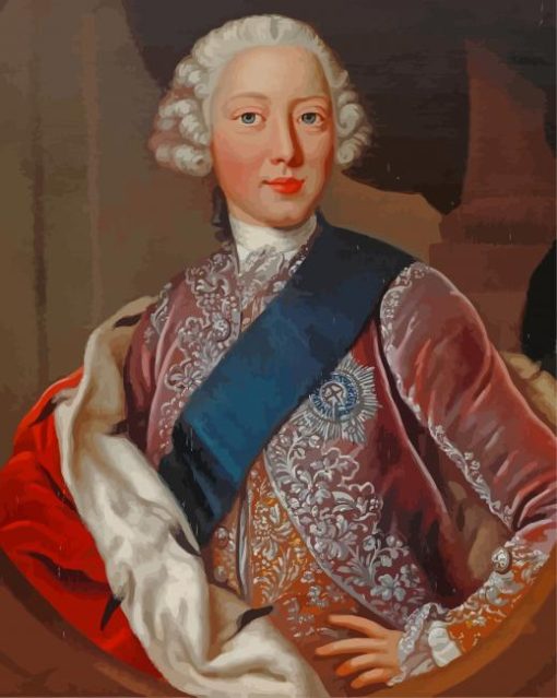 UK King George III Portairt Diamond Painting