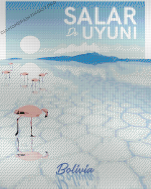 Uyuni Poster Diamond Paintings