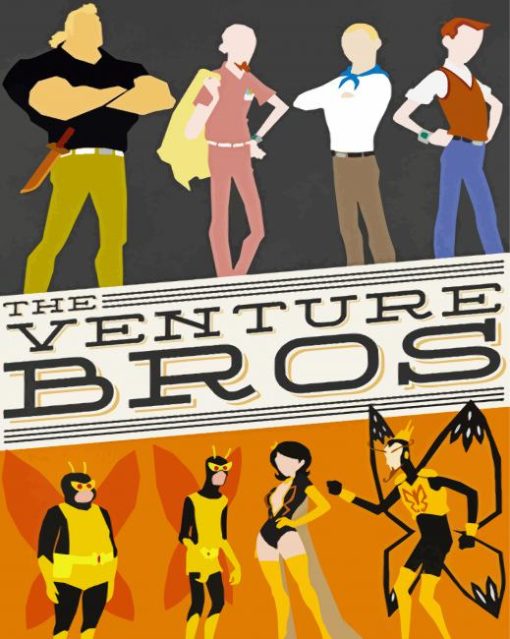 Venture Brothers Illustration Poster Diamond Painting