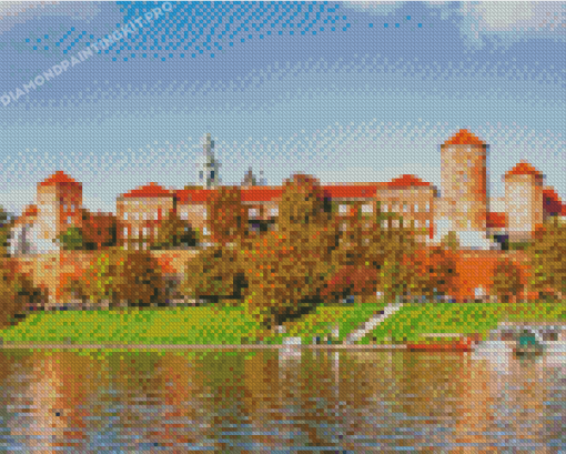 Wawel Royal Castle Poland Diamond Painting