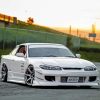 White Silvia S15 Nissan Diamond Painting