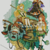 Witch Hat Atelier Characters Diamond Painting