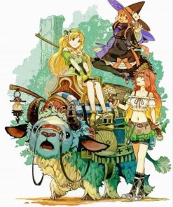 Witch Hat Atelier Characters Diamond Painting