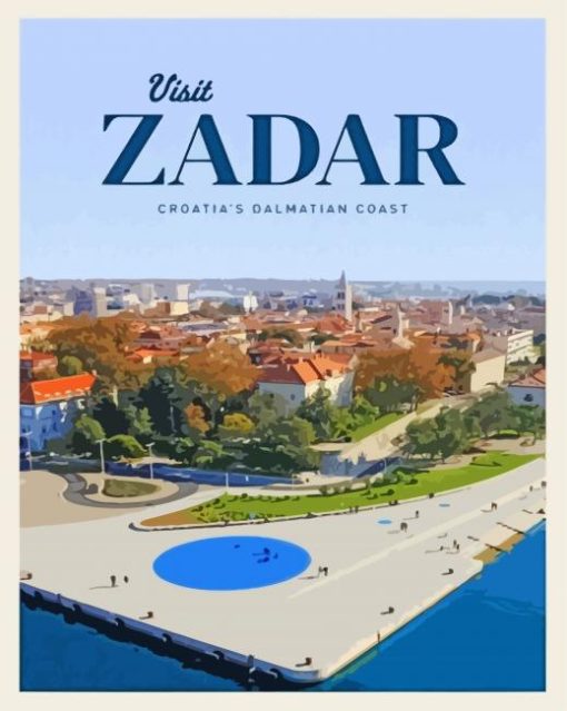 Zadar Poster Diamond Paintings