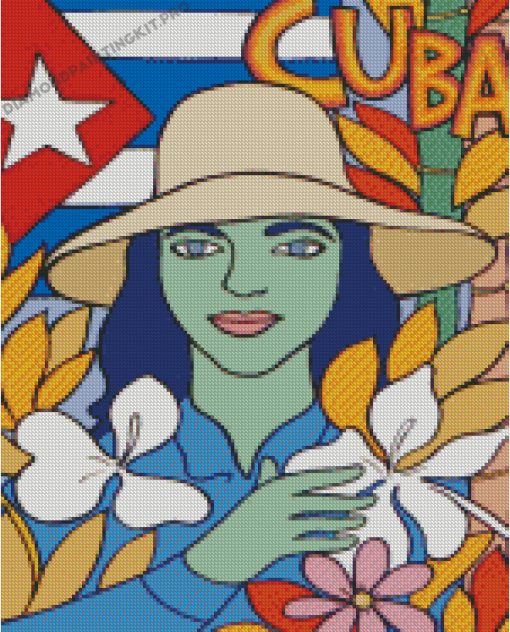 Aesthetic Cuban Lady Diamond Paintings