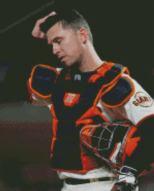 Aesthetic Buster Posey Player Diamond Paintings