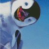 Aesthetic Happy Feet Penguin Diamond Painting