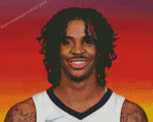 Aesthetic Ja Morant Diamond Painting