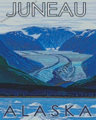 Aesthetic Juneau Alaska Diamond Painting