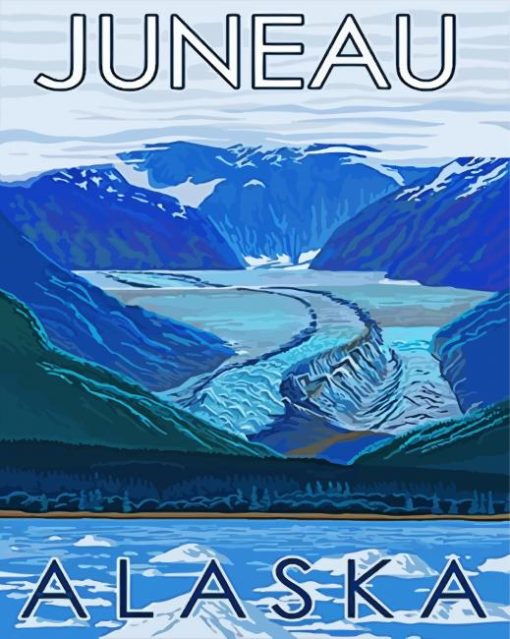 Aesthetic Juneau Alaska Diamond Painting