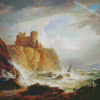 Aesthetic Seascape Castle Art Diamond Painting