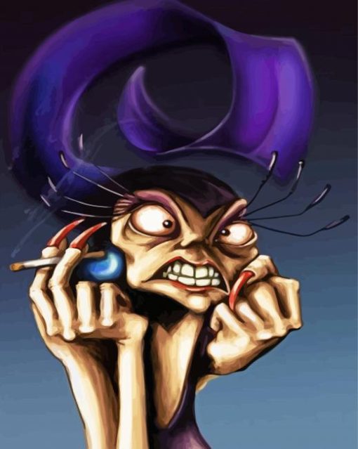 Aesthetic Yzma Emperors New Groove Diamond Painting