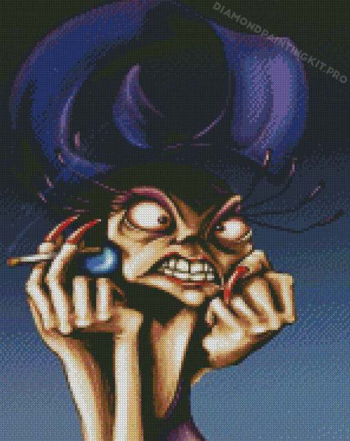 Aesthetic Yzma Emperors New Groove Diamond Painting