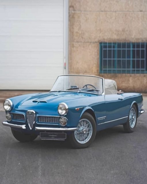 Alfa Romeo 2000 Touring Spider Diamond Painting