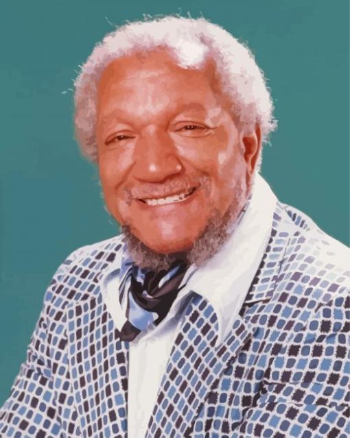 American Comedian Redd Foxx Diamond Paintings