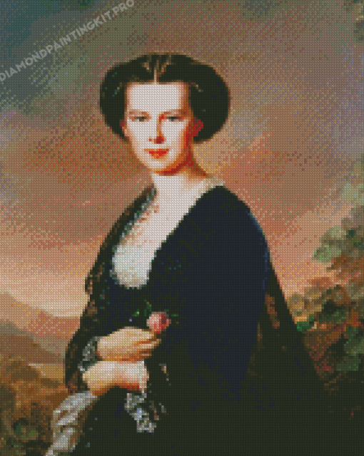 Beautiful Empress Elisabeth Of Austria Diamond Paintings