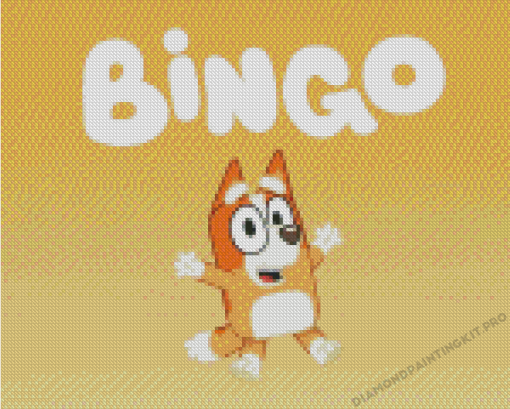 Bingo Bluey Diamond Painting