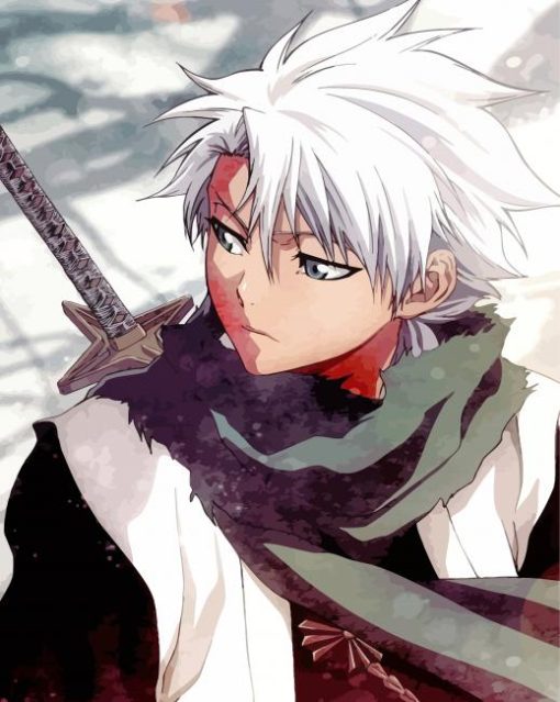 Bleach Anime Toshiro Hitsugaya Diamond Painting