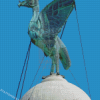 Blue Liver Bird Diamond Painting