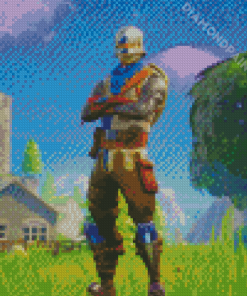 Blue Squire Diamond Painting