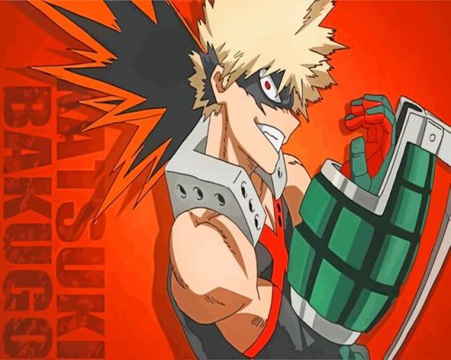 Boku No Hero Academia Kacchan Diamond Painting