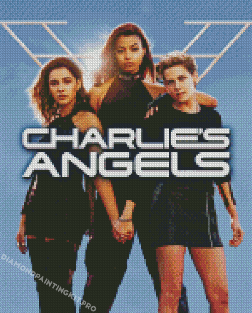 Charlies Angels Movie Poster Diamond Painting