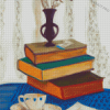 Cool Coffee And Books Diamond Painting